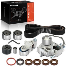 A-Premium Engine Timing Belt Kit with Water Pump Compatible with Subaru Outback 2005-2009, Forester 2004-2007, Impreza 2004-2007, Baja 2004-2006, Legacy 2005-2009 & Saab 9-2X 2005-2.0L 2.5L