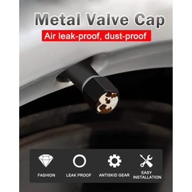 Paquete de 4 tapones para válvulas de neumáticos, accesorios de coche, diseño de piel de vaca marrón, estampado de piel de vaca, hermético, a prueba de polvo, para coches, camiones, SUV, bicicletas, motocicletas, bicicletas (piel de vaca vintage)