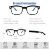 Cyxus Blue Light Glasses Stylish Frame for Men Women