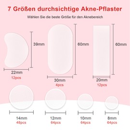 Large Pimple Patches, Pimple Patches, XL Hydrocolloid Pimple Patches, Anti Acne Patch for Face and Body with Tea Tree Oil, Salicylic Acid, Quick Healing for Large Zit Breakouts on Chin, Cheeks, Back
