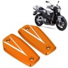 2pcs Front Brake Reservoir Cylinder Cover Cap Replacement for Suzuki