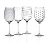 Mikasa Cheers White Wine Glasses Set of 4, 16-Ounce Elegant