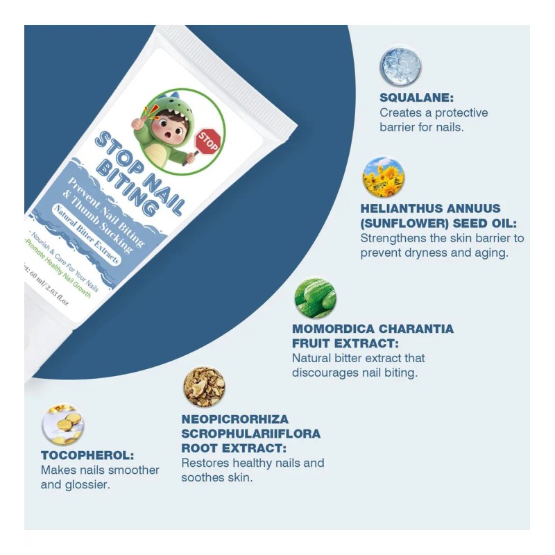 Crema Para El Cuidado De Uñas: Morder Las Uñas, Comer