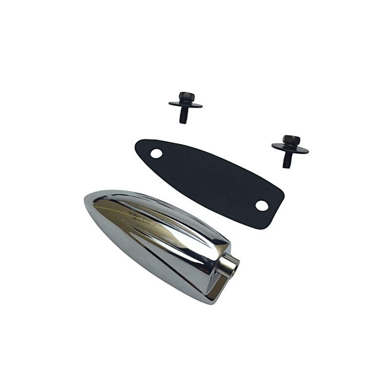 Single End Bass Drum Lugs - (10 Pack, Chrome)