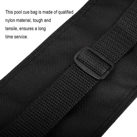 Bnineteenteam Pool Cue Case, Snooker Cue Case Nylon Billiard Cue Storage Carry Bag Case for 3/4 Snooker Billiard Stick Rod (3/4)