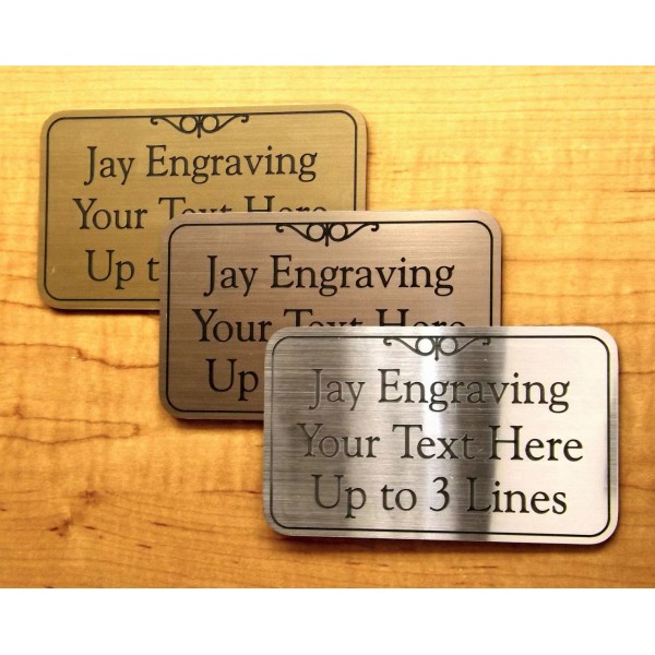 Custom Engraved 3"x5" Office Suite Wall or Door Sign \