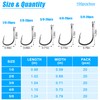 Live Bait Circle Hooks Saltwater, 50pcs/100pcs Catfish Live Bait Fishing
