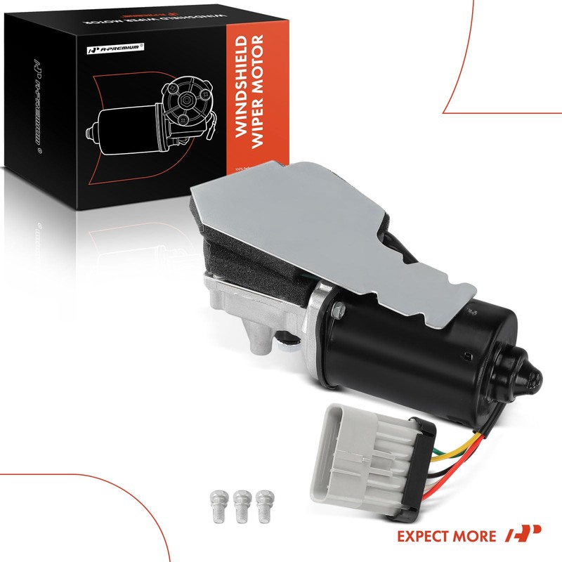A-Premium Front Windshield Wiper Motor Compatible with Kenworth T660 2008-2017,