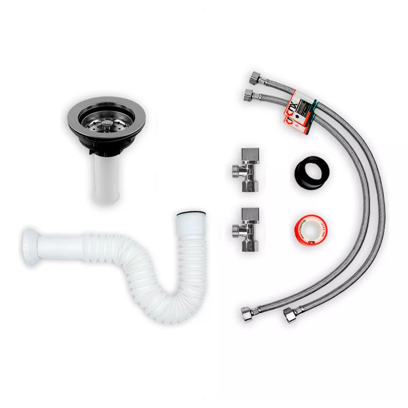 CNX Kit Completo De Tarja Sencilla, Mezcladora Flex Y Kit