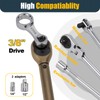 YIYEIE 12PCS Torque Adapter Set SAE, 5/16", 3/8", 7/16", 1/2",