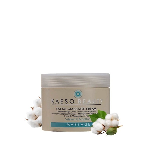 Kaeso Facial Massage Cream - Vitamin E & Cotton (450 ml)