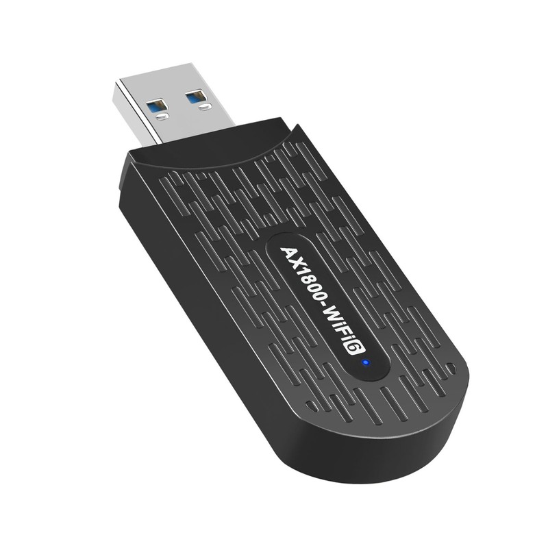 USB WiFi Adapter USB3.0 AX1800Mbps 2.4GHz 5Ghz High Gain Antenna
