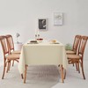 Romanstile Rectangle Tablecloth - Waterproof and Wrinkle Resistant Washable Polyester