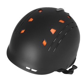 Ski Helmet Snow Sports Integrated for Men Women Adult Protective Gear Snowboard Equipment GUB 606 Black