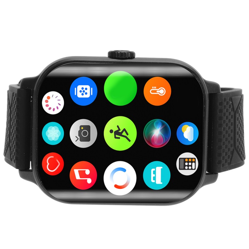 2.02in Curved Screen Smart Watch Blood Glucose Measure Health Monitor