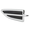 Front Mudguard Vent Molding Chrome Stylish Easy Installation Mud Flap