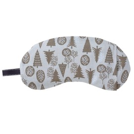 Natural Materials, Salt Power, Warm with the Power of Mung Beans, Salt Eye Pillow, Hinoki Forest, Beige, Large, 11.4 x 5.1 x 0.6 inches (29 x 13 x 1.5 cm), Wrap Your Eyes Firmly Wrap Around Your Eyes,