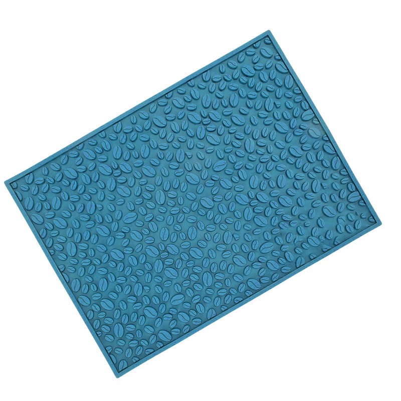 Non Slip Cup Mat Coffee Bean Design Desktop Bar Counter