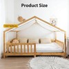 Joyseedi Letto a cielo con stelle luminose, letto a baldacchino,