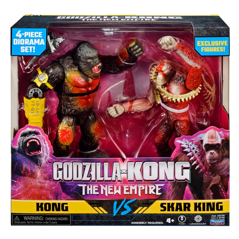 Godzilla x Kong Kong vs Skar King Figure 2-Pack by