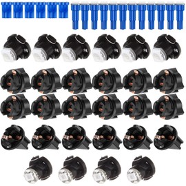 OCPTY 24 Pack Blue LED Light Bulb Instrument Panel Gauge Cluster Dashboard Light Kits