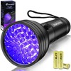 Vansky Black Light UV Flashlight, Upgraded 51 LED 395nm Blacklight