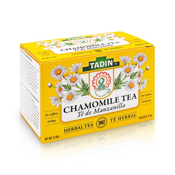 TADIN CHAMOMILE HERBAL TEA WITH 24 BAGS