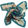 FAIRYGATE Hair Scarfs for Women Silky Feeling Square Satin Scarf