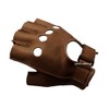 CHURCHILL GLOVE FINGERLESS OT WALNUT L