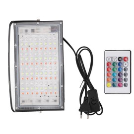 LED Flood Light Outdoor 100W Color Changing Led Stage Landscape Lights Outside RGB Floodlights IP66 Waterproof
