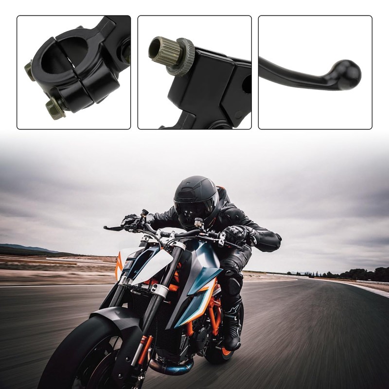 KVAEY Motorcycle Clutch Lever, 7/8" 22mm Left Handlebar Folding Brake