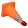 2 Set 30cm Traffic Cones Foldable Reflective Strips Road Safety