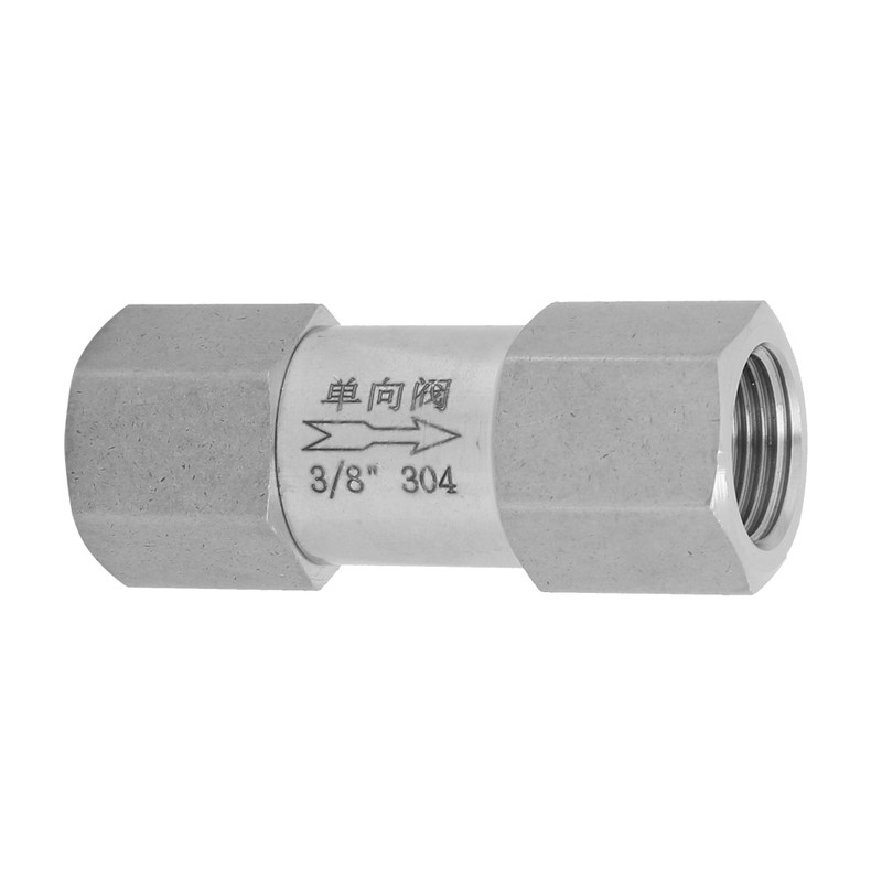 304 Stainless Steel Hex Split Check Valve High Temperature&Pressure Endurance