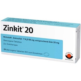 Zinkit 20 Coated Tablets Pack of 20