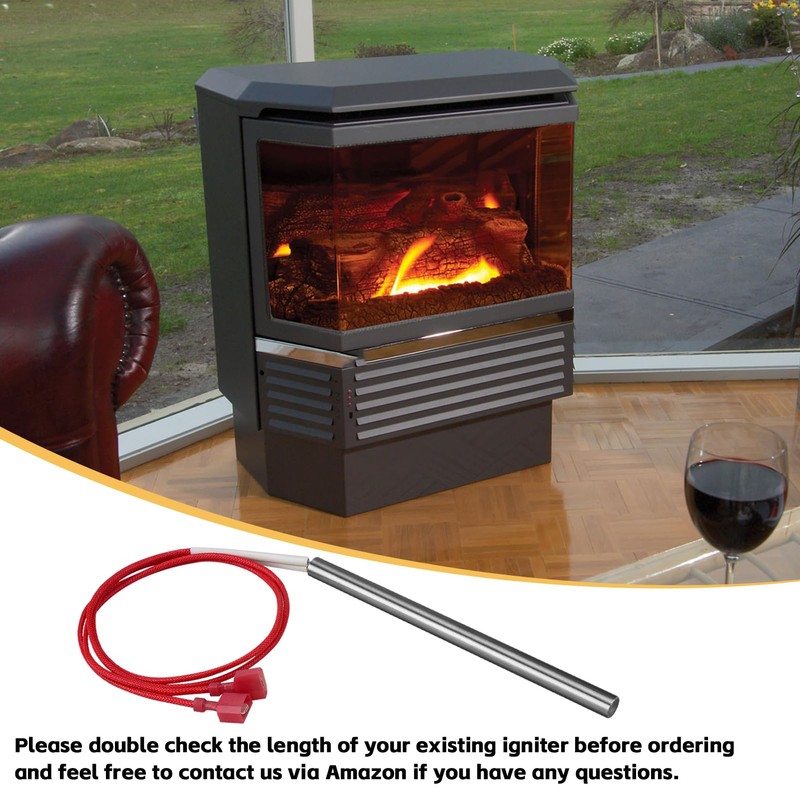 Xastro 80604 Pellet Stove Igniter Replacement for Ashley King AP5660