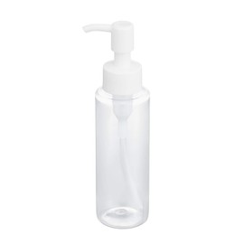 Kai Pump Bottle, 3.4 fl oz (100 ml), Cosmetic Bottle, Clear Container, Pump, Pop, Travel, You Time (For Use with Shampoo, Conditioner, Etc), 1 Piece
