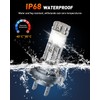 forenner H7 LED Light Bulbs, Super Brightness 6500K White Light,1:1