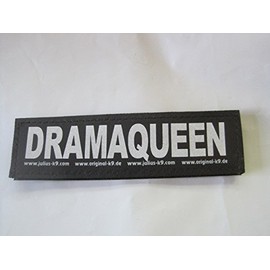 Labels DRAMAQUEEN (Small) Package of 2 Julius-K9 for Harnesses