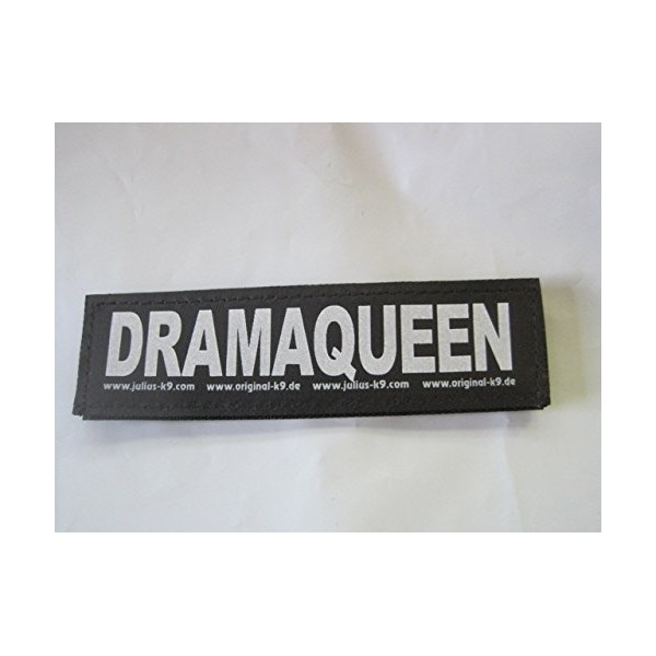 Labels DRAMAQUEEN (Small) Package of 2 Julius-K9 for Harnesses