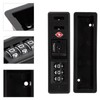 TSA Suitcase Lock with 3 Digit Combination Security Lock Zinc