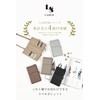 LASIEM Smartphone Pochette Shoulder Folio Genuine Leather Large Capacity Women's