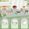 Himake 6PCS Buffet Risers, Food Risers for Buffet Table, Acrylic