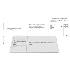 Sizzix Making Tool Effectz Multimedia Mat, 665796, Multicolor