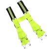 MELOTOUGH Firefighter Pants Suspenders Fire/Rescue Quick Adjust Suspenders with Reflective