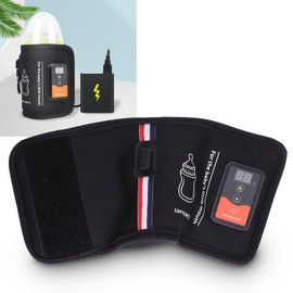 Calentador de Biberones USB para Viaje de bebé calentador biberones portatil Calentador de Leche para Bebés, Bolsa de Biberón con Aislamiento Portátil, Calentadores y Enfriadores de Mamilas