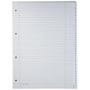 Brunnen 1067907 Notizblock / Collegeblock Student (für Linkshänder, A4, liniert,