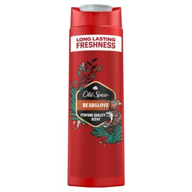 Old Spice Bearglove shower gel and shampoo, for men, pack of 6 (6x400 ml)