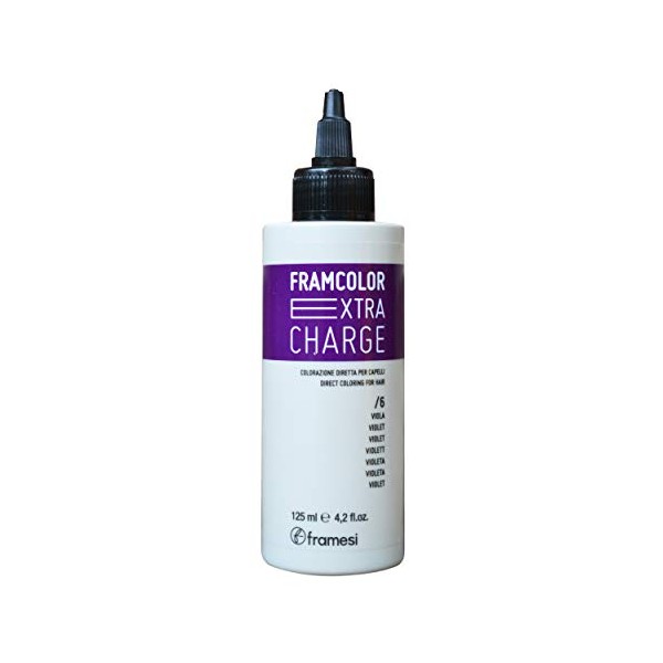 Framesi Framcolor Extra Charge Violet, 4.2 fl oz, Color Refreshing Hair Treatment