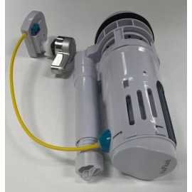 NUFLUSH 2.5 inch Dual Flush Valve with Cable with Flush Handle and adjustable Overflow.