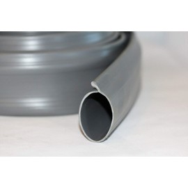 Garage Door Bottom Weather Seal P-Bulb for Overhead Door Brand, 180, 280, 390 Garage Door: 20' Wide Door